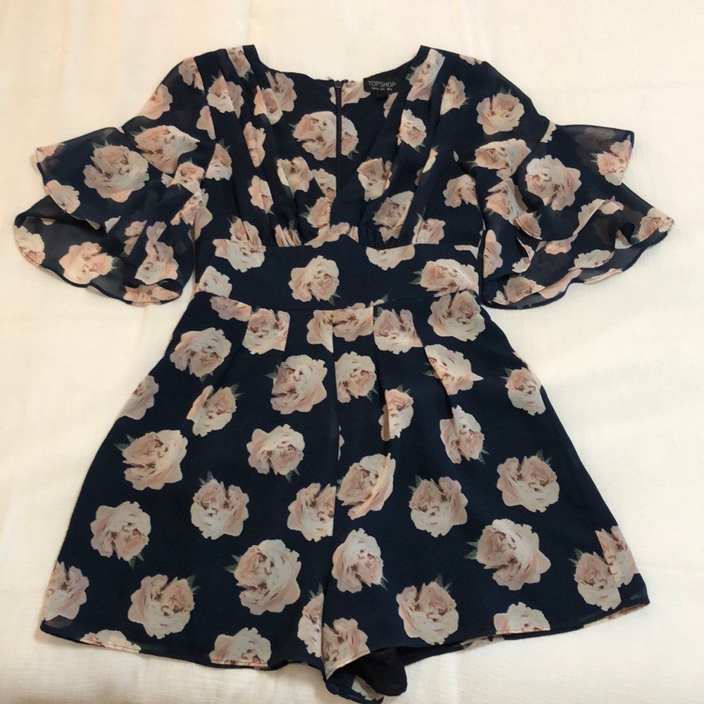 Floral Topshop dress/romper
